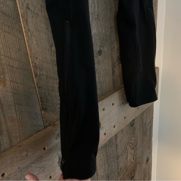 Women’s M ADIDAS SUPERNOVA CLIMAWARM Black Legging Ankle Zips Back Pocket EXC - Picture 11 of 15